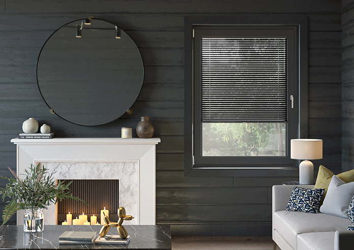 Purity, Satin Noir - Stick Fit Venetian Blind - Image 3